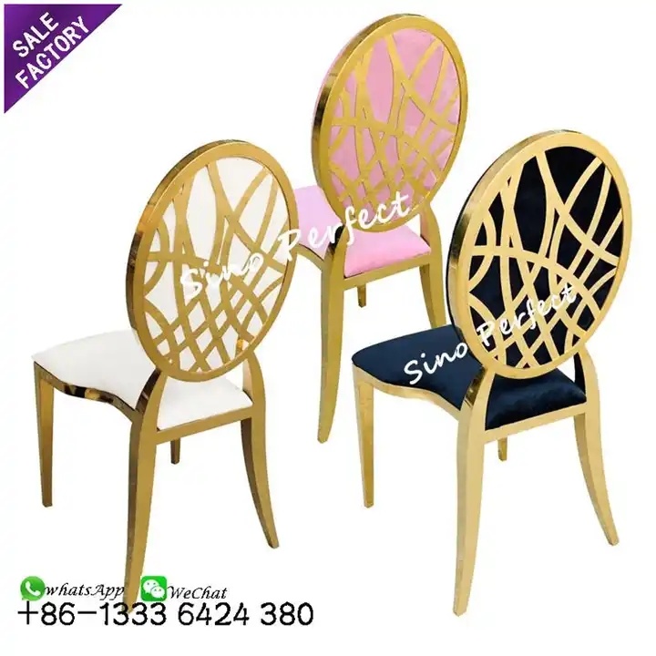 Stainless Steel Wedding Chairs