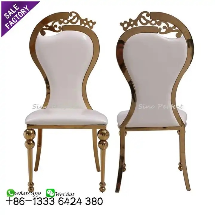 Stainless Steel Wedding Chairs