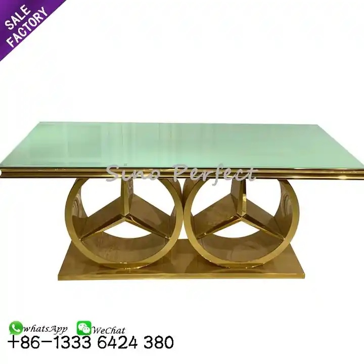 stainless steel wedding table