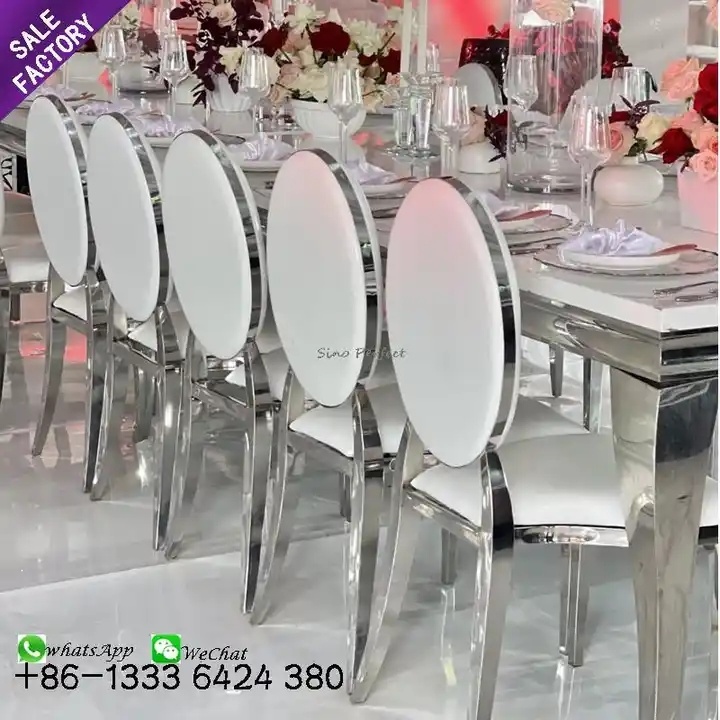 Stainless Steel Wedding Chairs