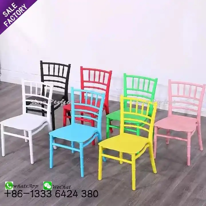 Plastic chairs