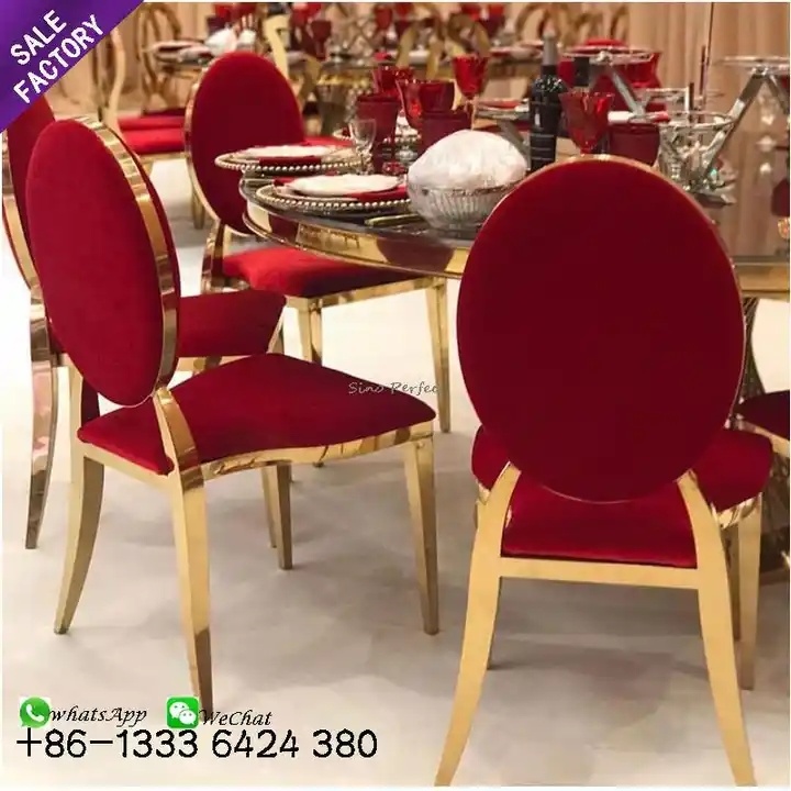 Stainless Steel Wedding Chairs