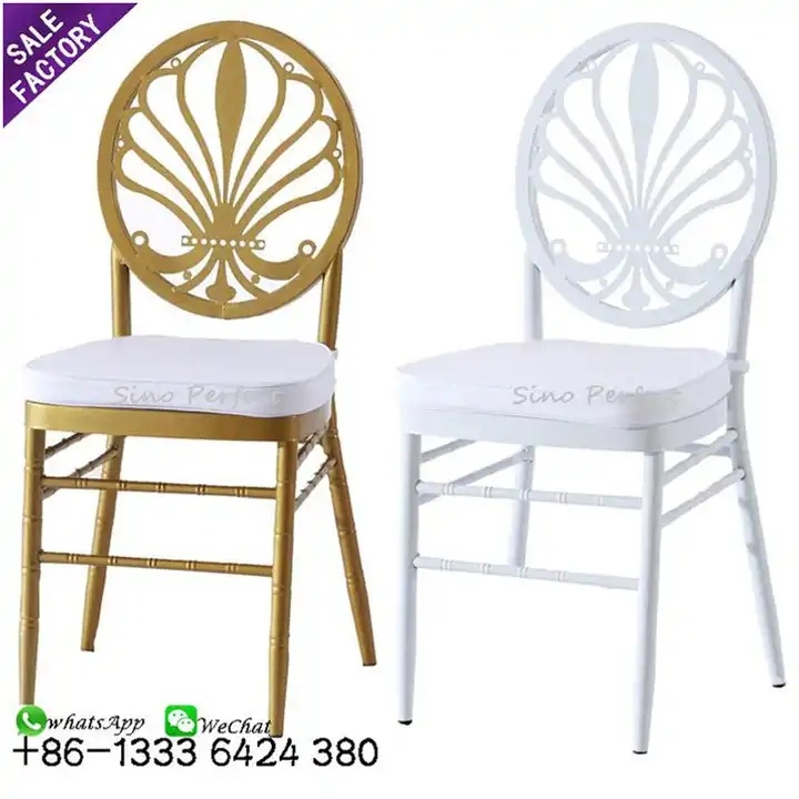 metal wedding chair