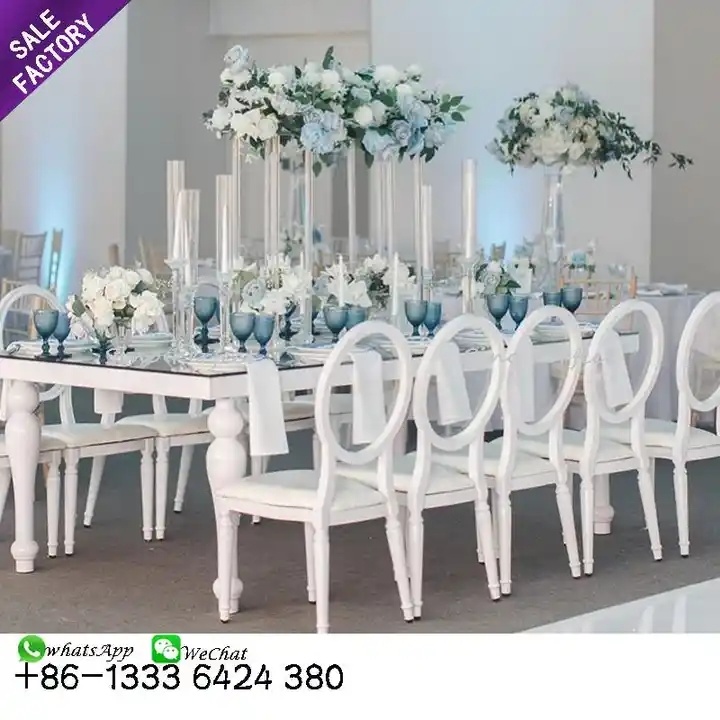 stainless steel wedding table