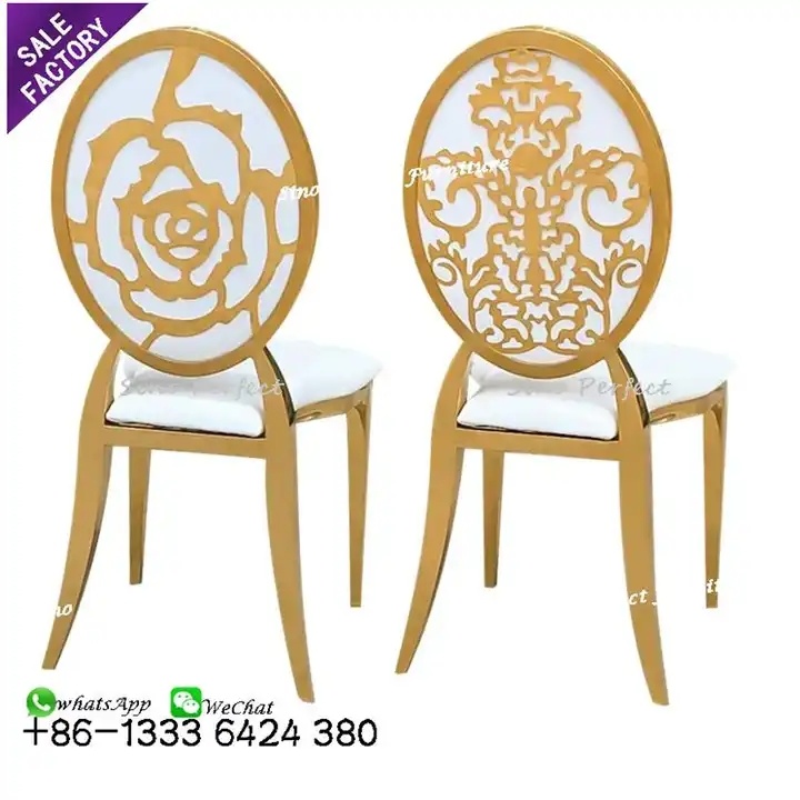 Stainless Steel Wedding Chairs