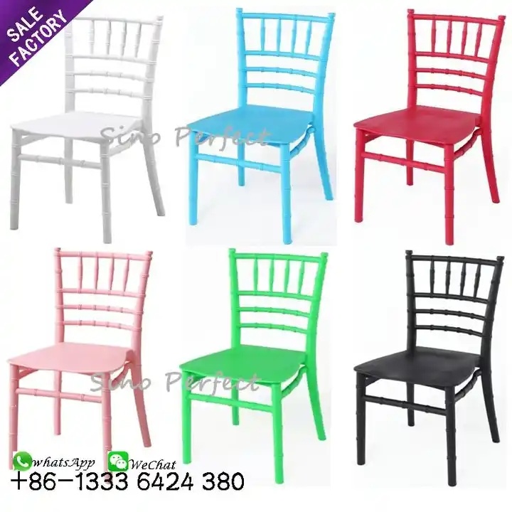 Plastic chairs