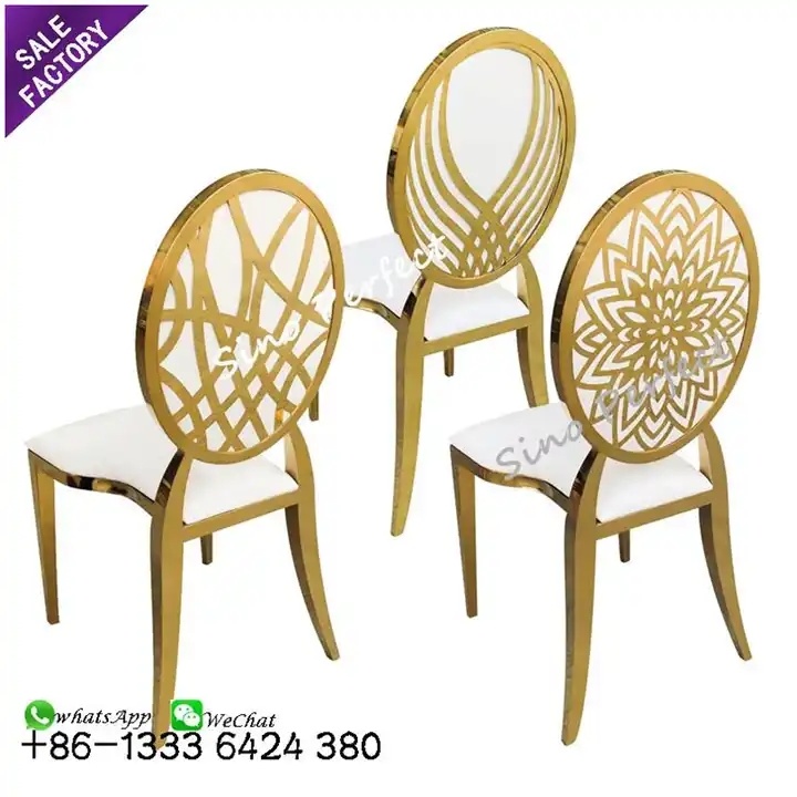 Stainless Steel Wedding Chairs