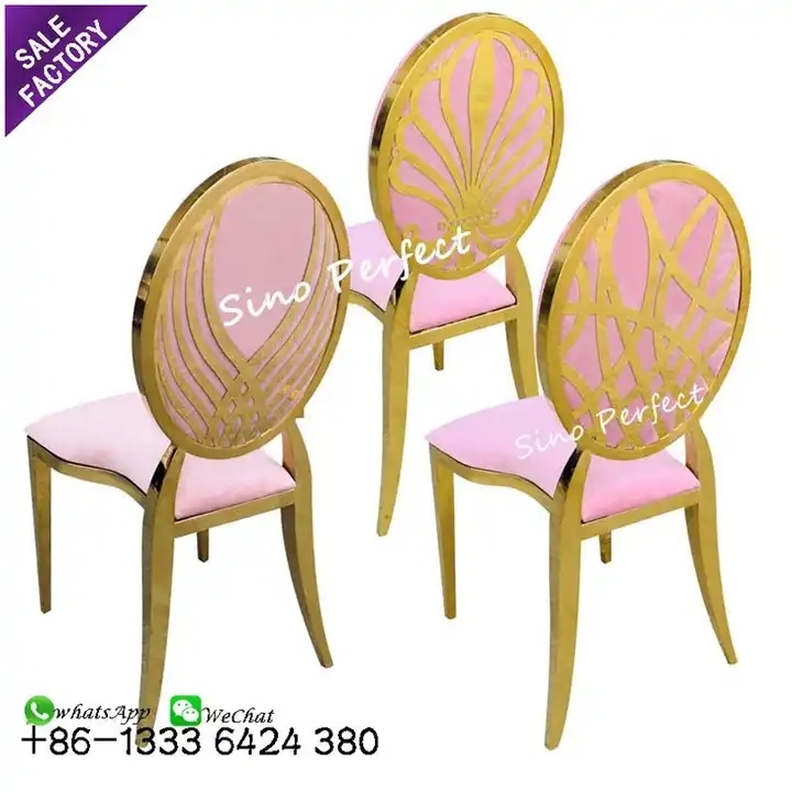 Stainless Steel Wedding Chairs
