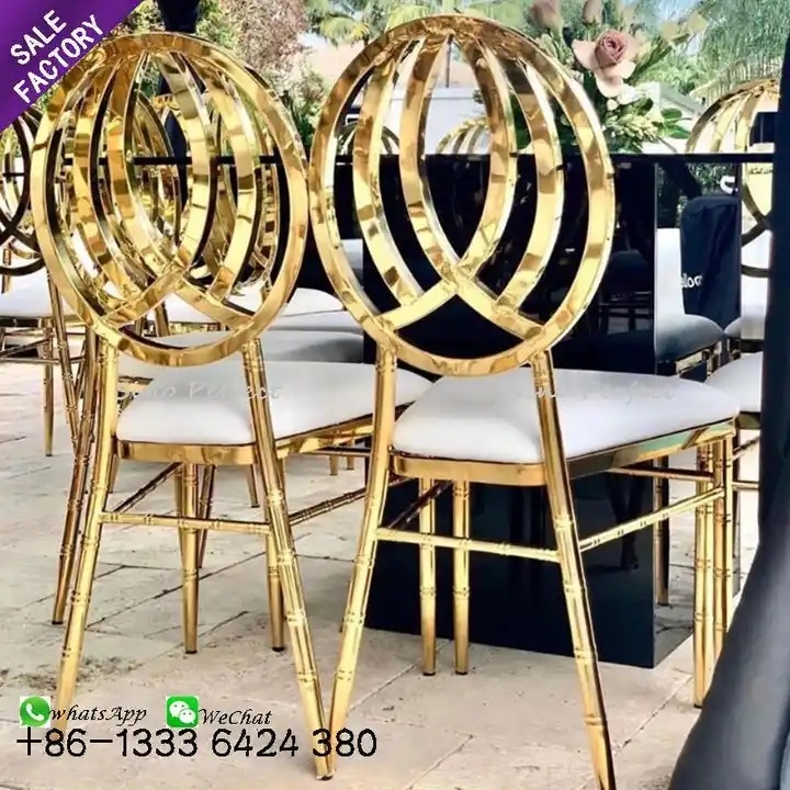 Stainless Steel Wedding Chairs
