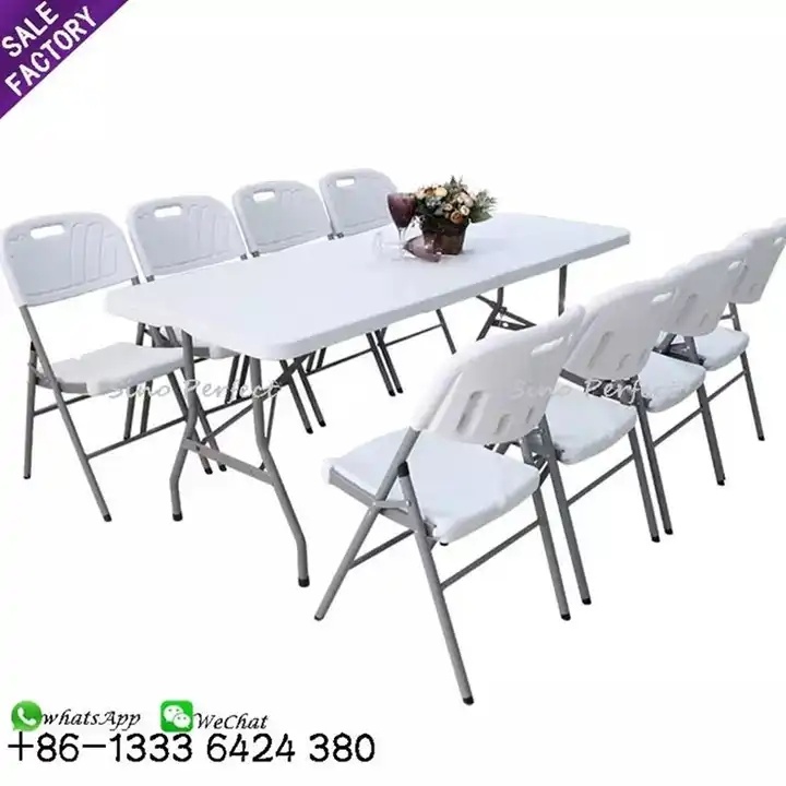 folding chair and folding table sery