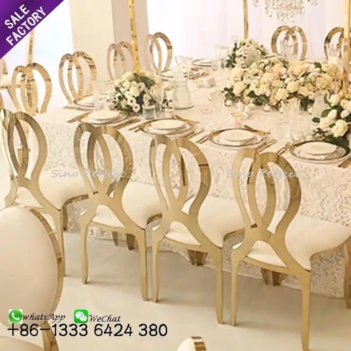 Stainless Steel Wedding Chairs