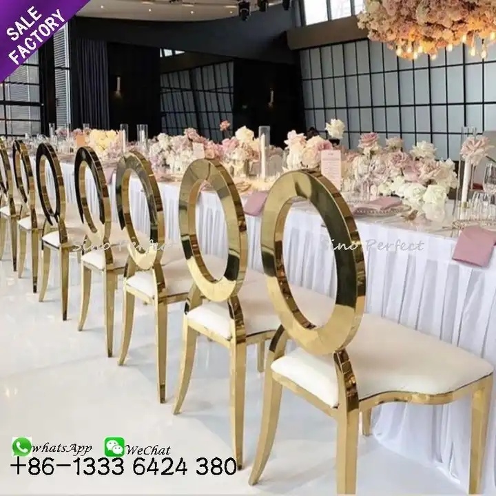 Stainless Steel Wedding Chairs