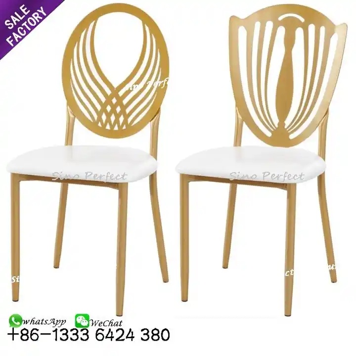 metal wedding chair