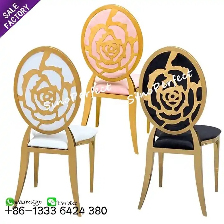 Stainless Steel Wedding Chairs