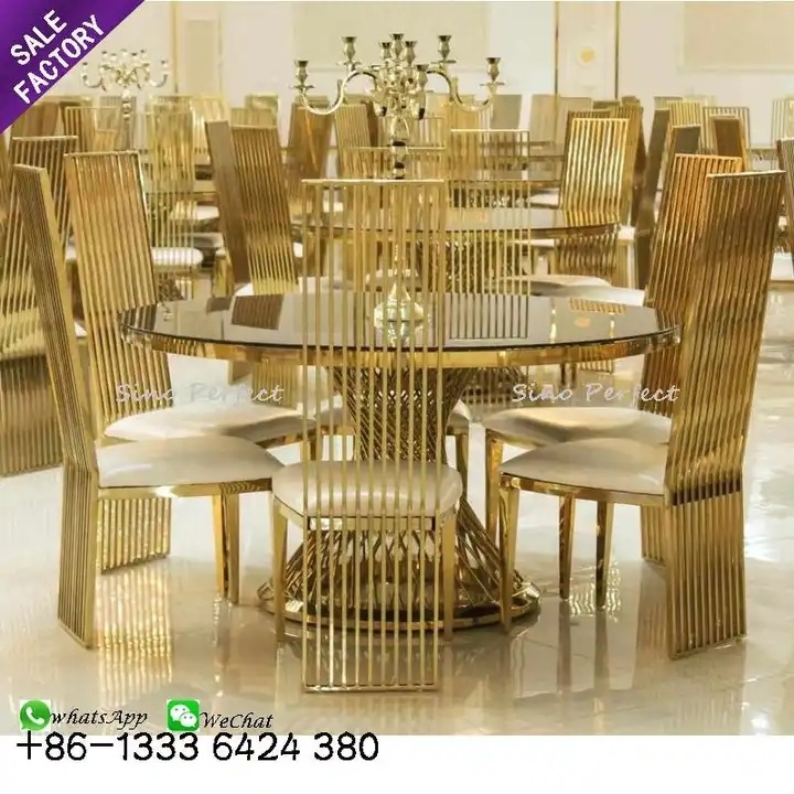 Stainless Steel Wedding Chairs