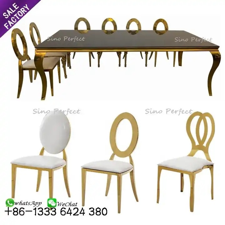 Stainless Steel Wedding Chairs