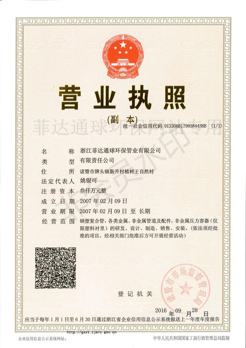 Business license Business license