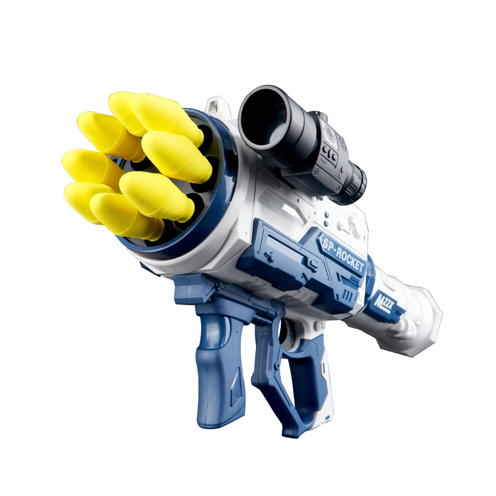 Simulation hand-self integrated soft bullet gun rocket launcher can be customized to produce ODM/OEM