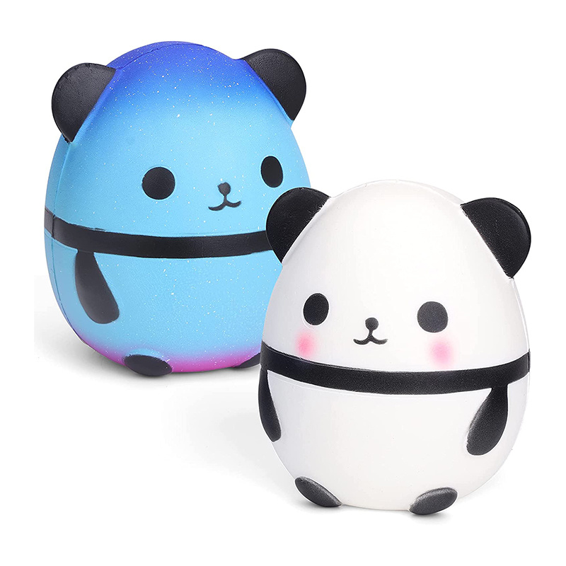 Panda Egg Soft Rubber Toy