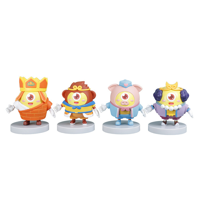 Journey to the West four-person master and apprentice blind box collectible figure customization