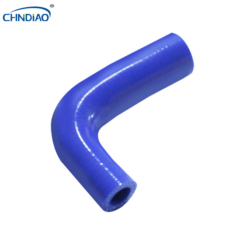 High Temperature Universal 3 Layer 90 Degree Elbow Charger Reducer Silicon Intake Hose for Truck