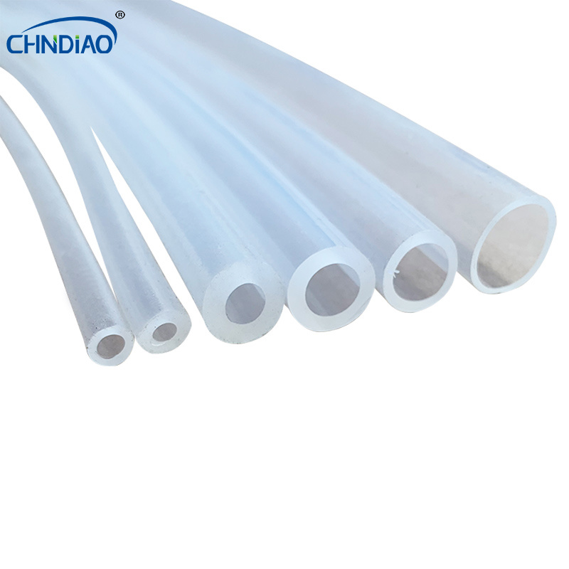 Clear radiator hose high temperature transparent milk hookah silicone tube rubber vacuum hose
