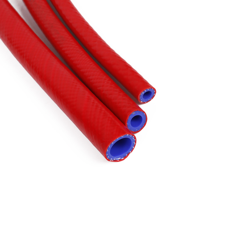 Custom flexible braided 9.5mm auto car cooling system radiator tube heater silicone hose
