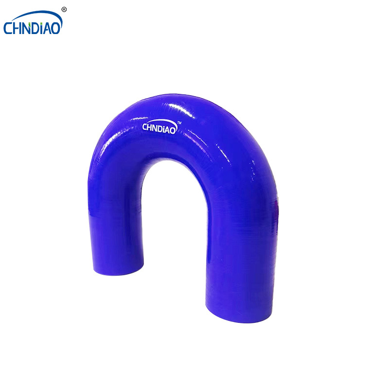 Car truck industrial water pipe U elbow radiator cold air intake rubber couplers silicone hose