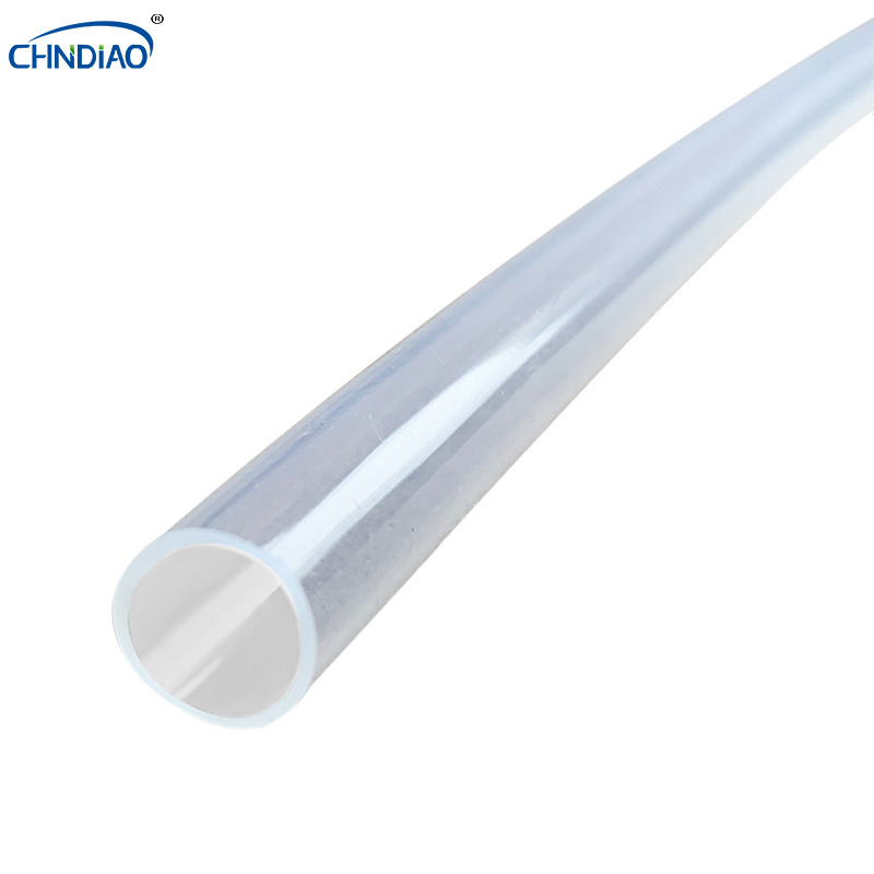 Transparent Clear Flexible Silicone Vacuum Rubber Tube Hose for Coffee Machine