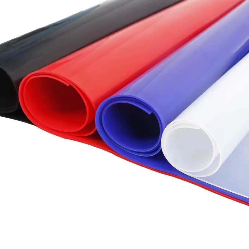 2mm 5mm Heat Resistant White Plate Roll Silicone Rubber Sheet for Industrial