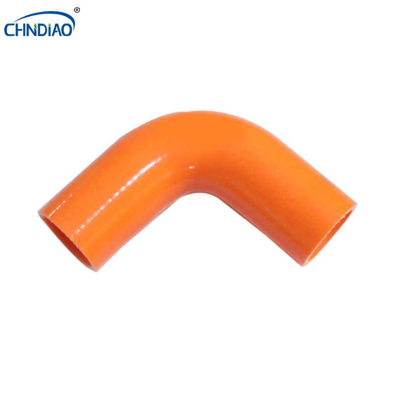 Custom 90 degree elbow radiator coolant tube silicone rubber hose for car truck