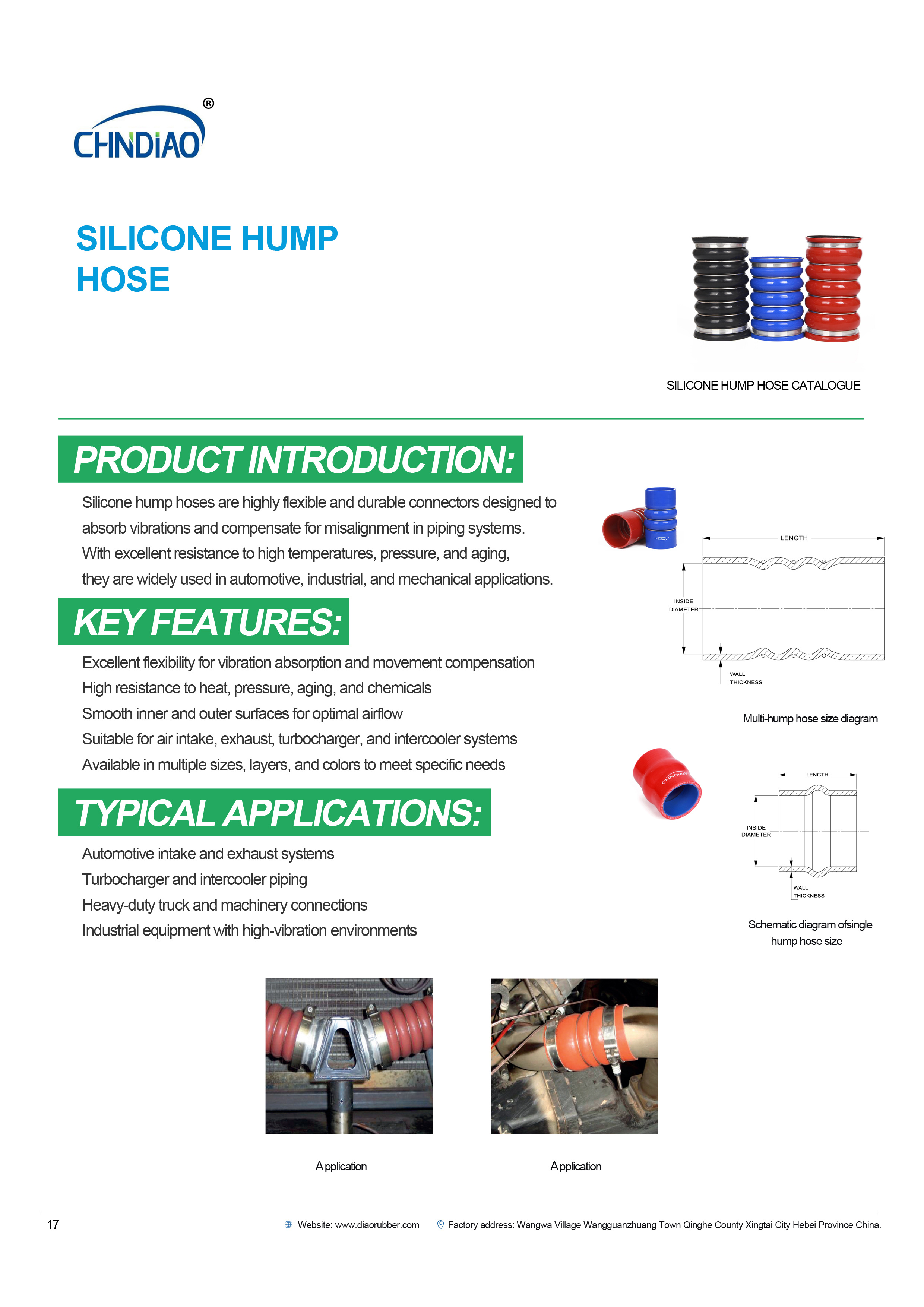 Silicone Hump Hose Silicone Hump Hose