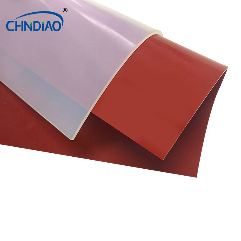 现货红色硅胶垫片 乳白色硅胶卷材 隔热减震防静电绝缘硅胶板
