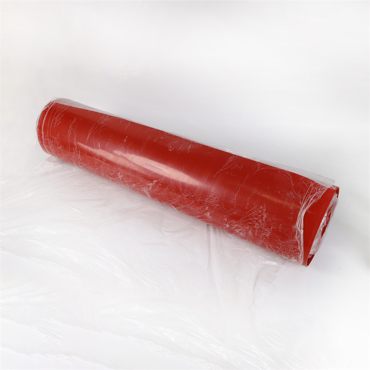 加工定制3mm 5mm 红色硅胶软垫片硅橡胶板半透明硅胶板