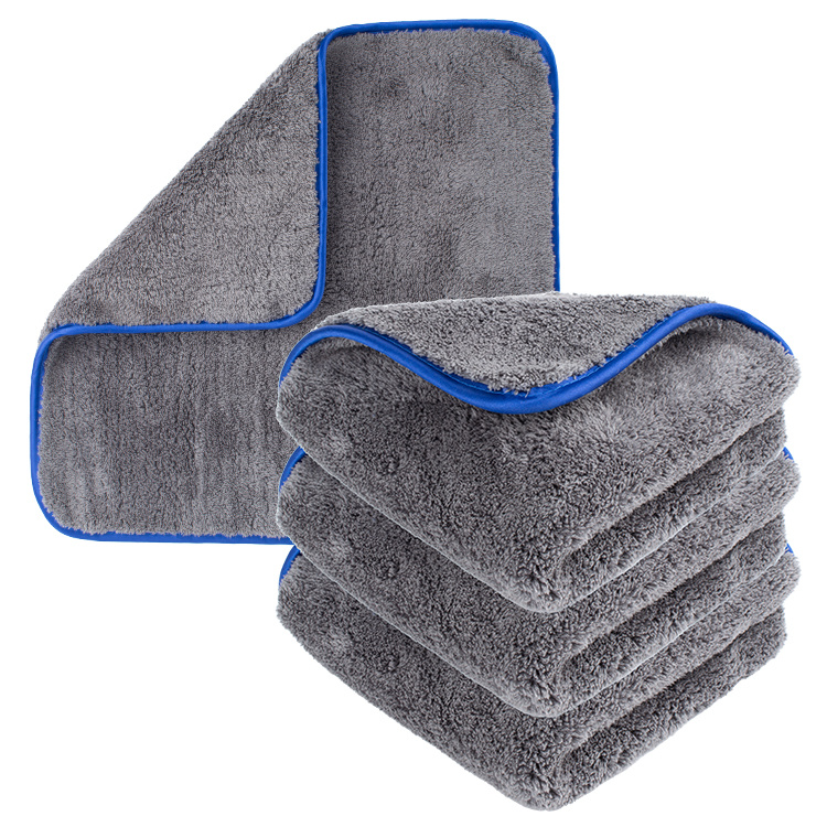 Coral Velour Car Towel