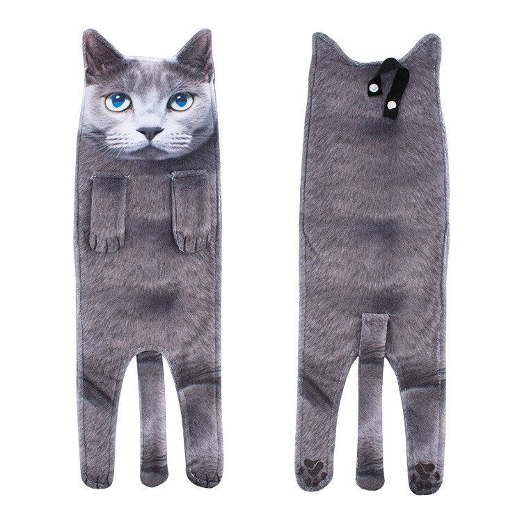 Cat Hand Towel