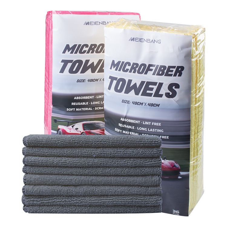 Microfiber cleaning towels