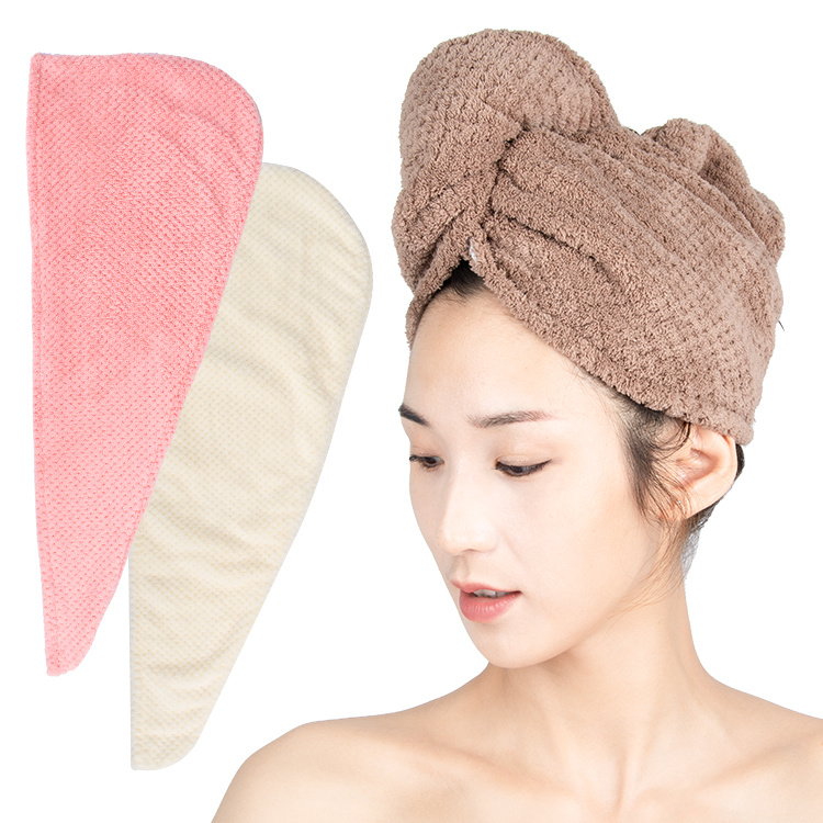 Waffle Hair Drying Cap