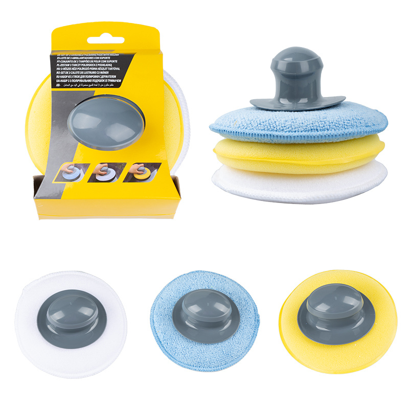 Car waxing sponge