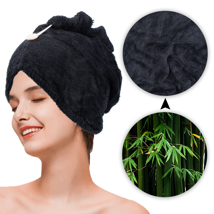 Bamboo Cotton Hair Towel
