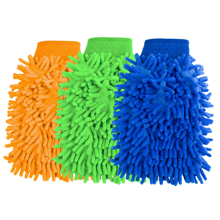 Chenille Car Cleaning Gloves