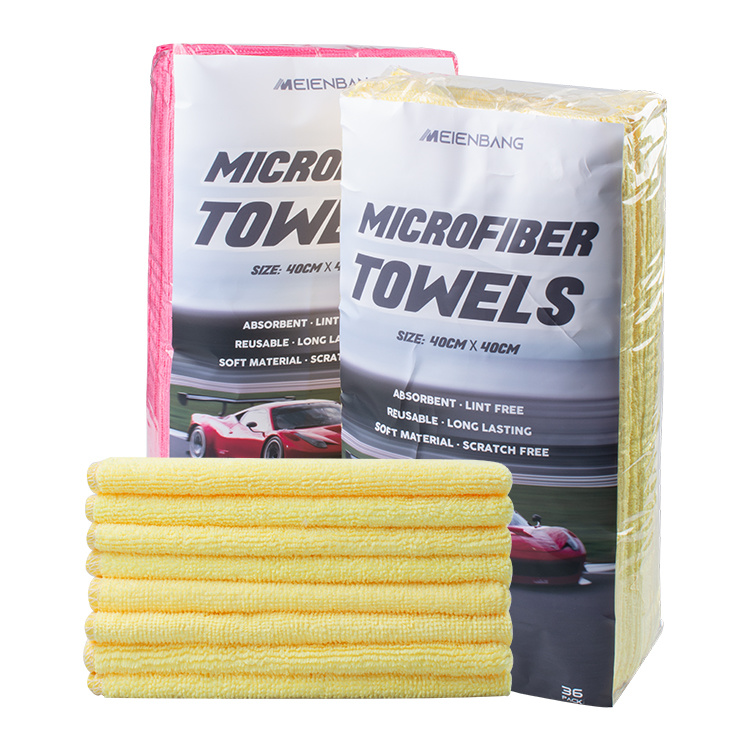 Microfiber cleaning towels