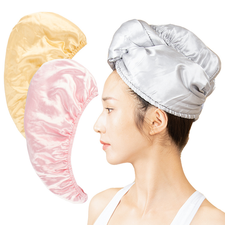 Silk Hair Drying Cap