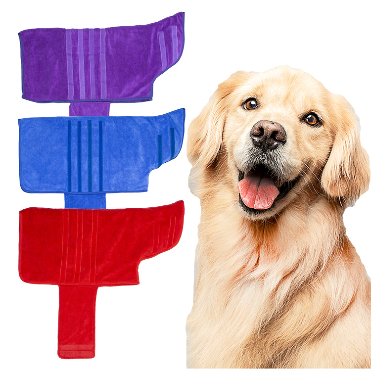 Microfibre Pet Bathrobe