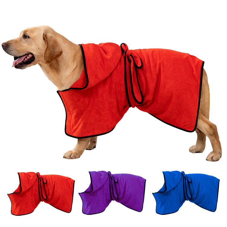 Microfibre Pet Bathrobe