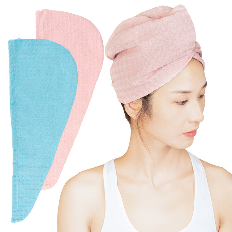 Waffle Hair Drying Cap