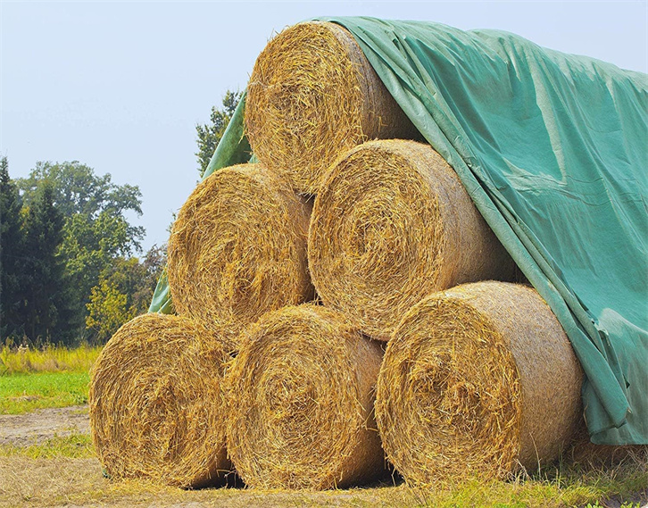 Straw fleece, hay fleece, grain protection covers