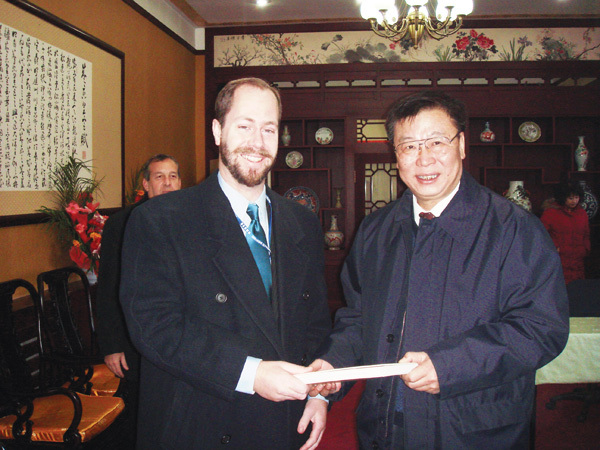 2008年我院與加拿大安大略省博物館洽談外展 2008年我院與加拿大安大略省博物館洽談外展