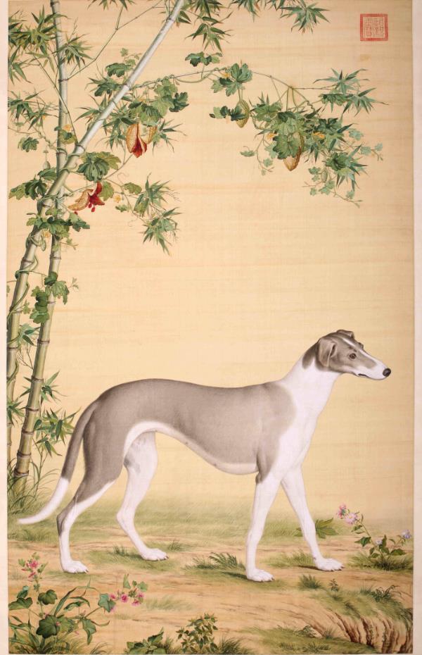 【沈陽故宮精美文物鑒賞】清郎世寧設(shè)色竹蔭西狑圖 【沈陽故宮精美文物鑒賞】清郎世寧設(shè)色竹蔭西狑圖