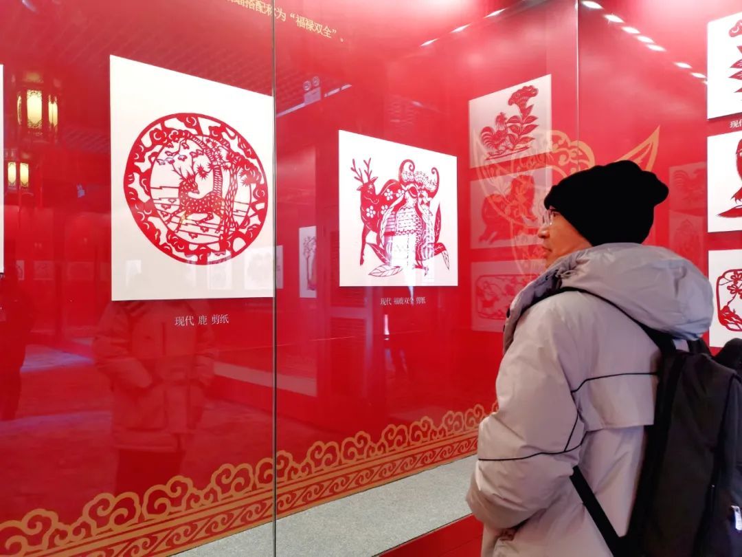 “‘五?！I(xiàn)瑞賀新春 沈陽故宮新春年畫剪紙圖片展”開展